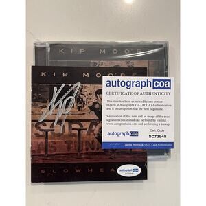 Kip Moore County Music Star Signed Autograph Slowheart CD ACOA COA #3